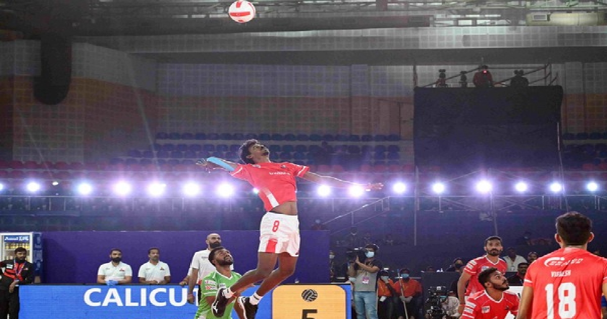 PVL: Ajithlal's power-packed performance helps Calicut Heroes win in Kerala Derby